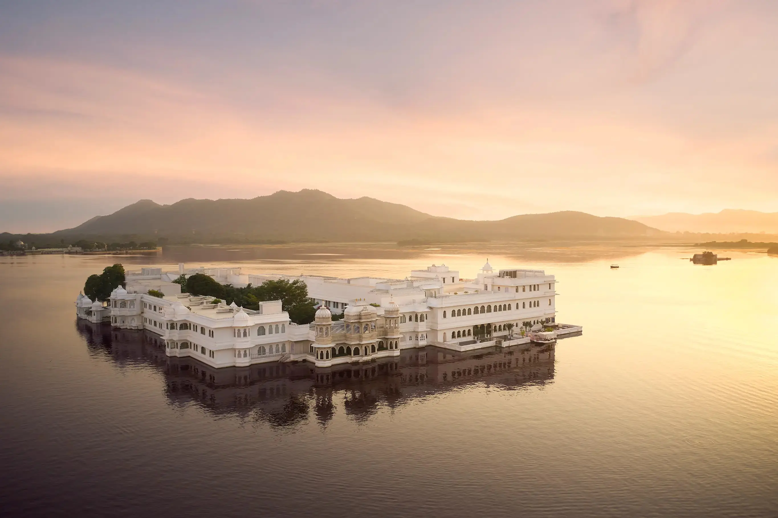 Land View of Taj Lake Palace