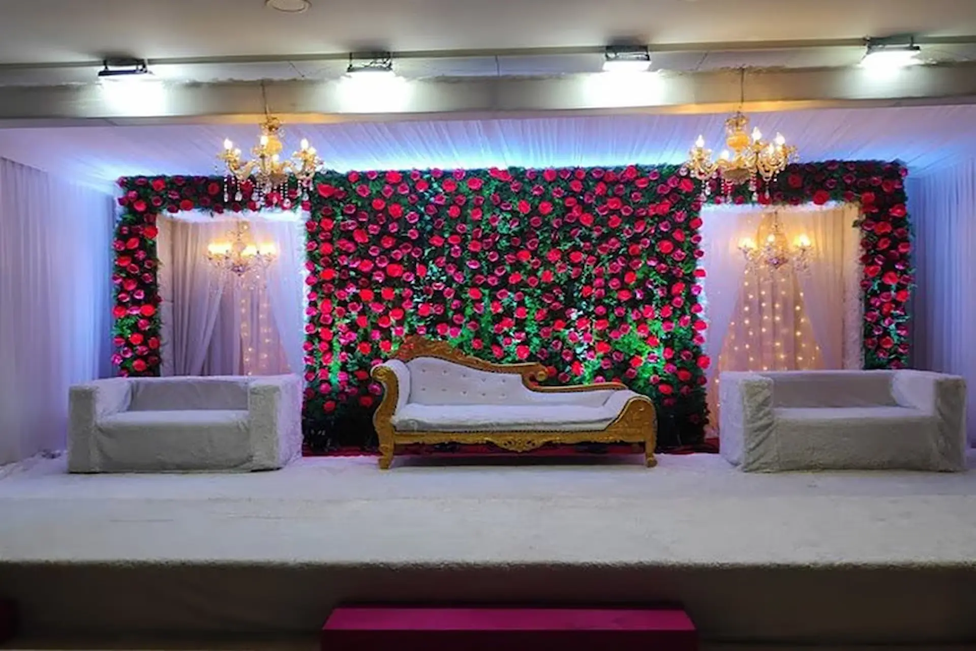 Sheetal Banquet  Stage Area