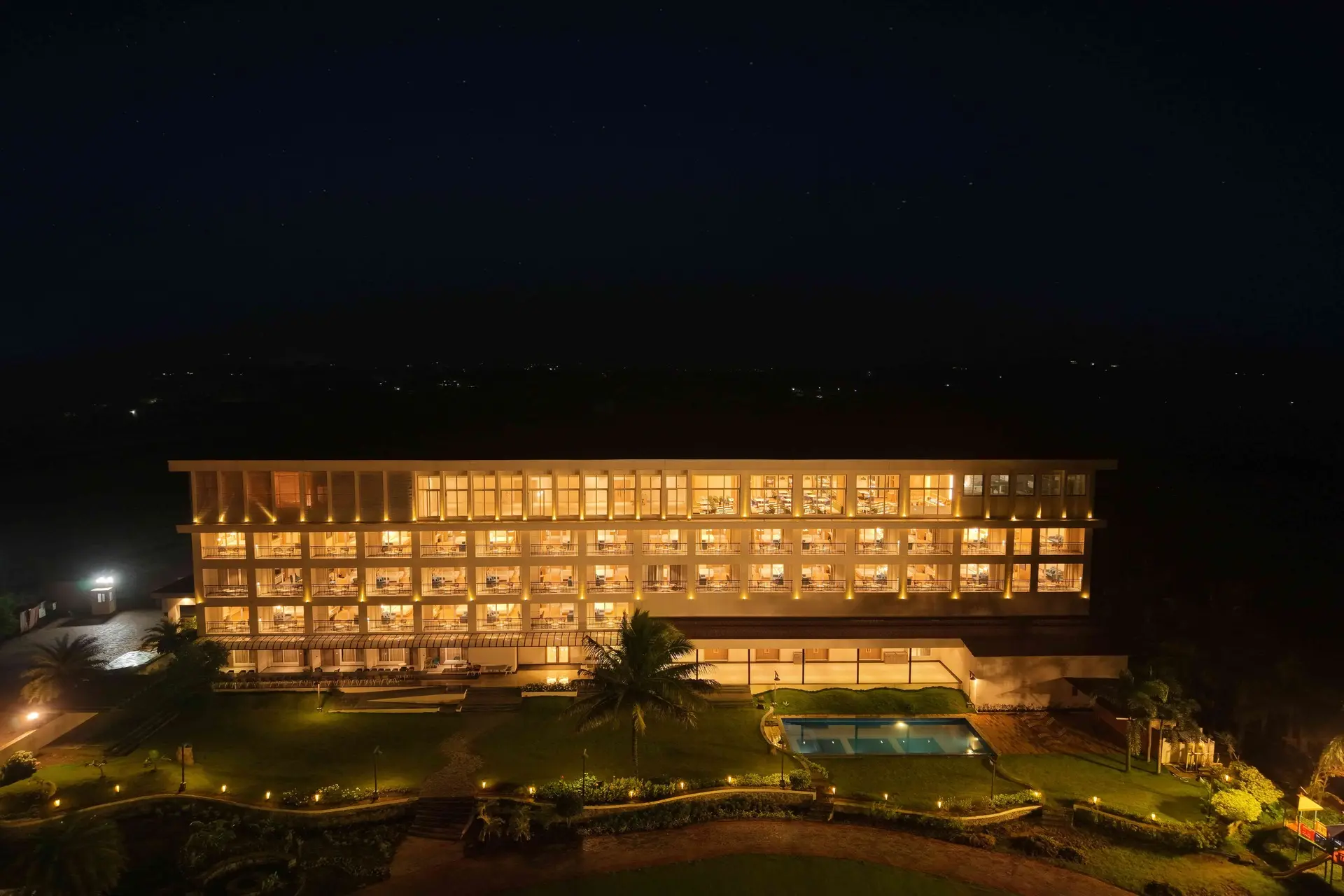 Night View of Lemon Tree Nashik