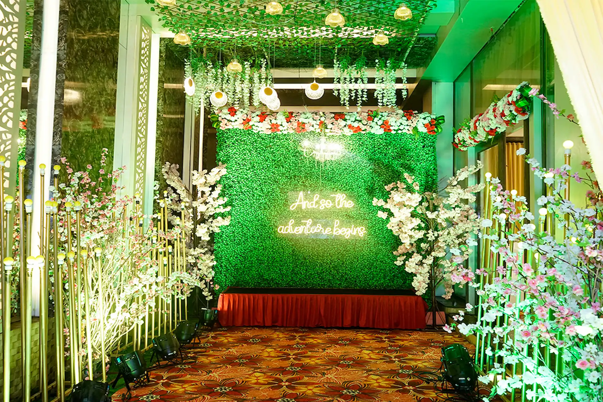 Satyam Banquet Entry Area