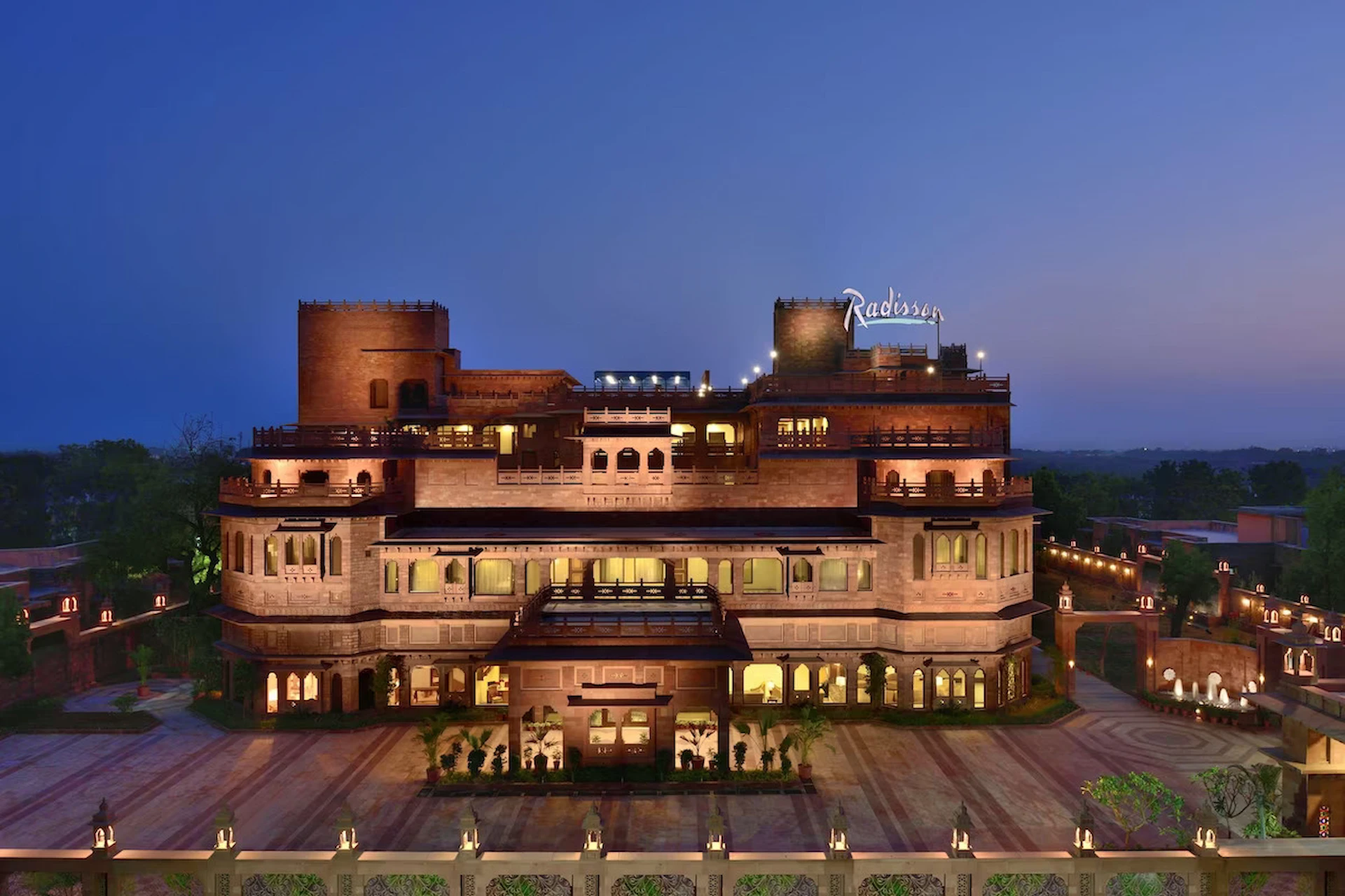 Exterior of Radisson Jodhpur