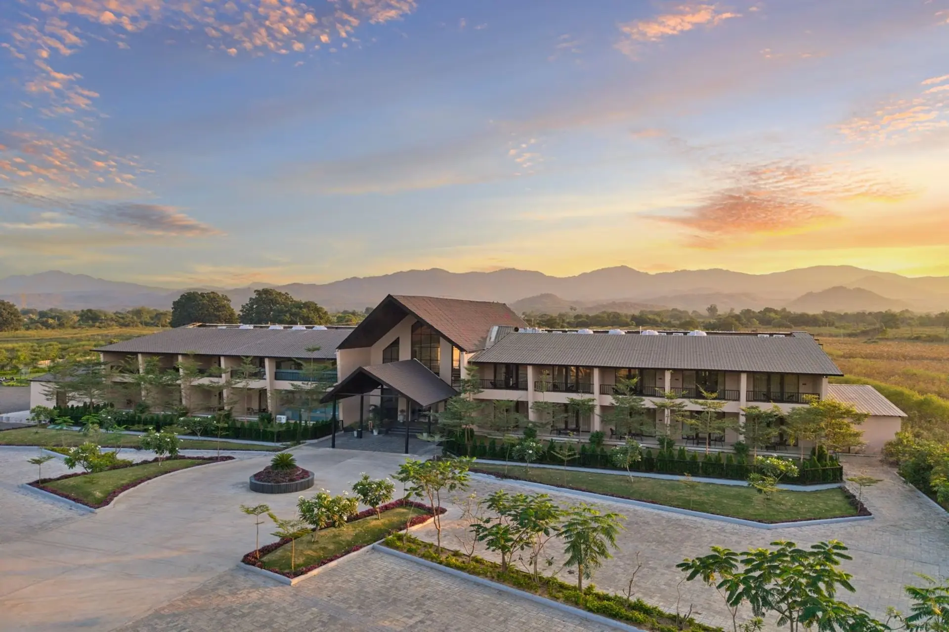 Exterior of Regenta Resort Vindhyachal