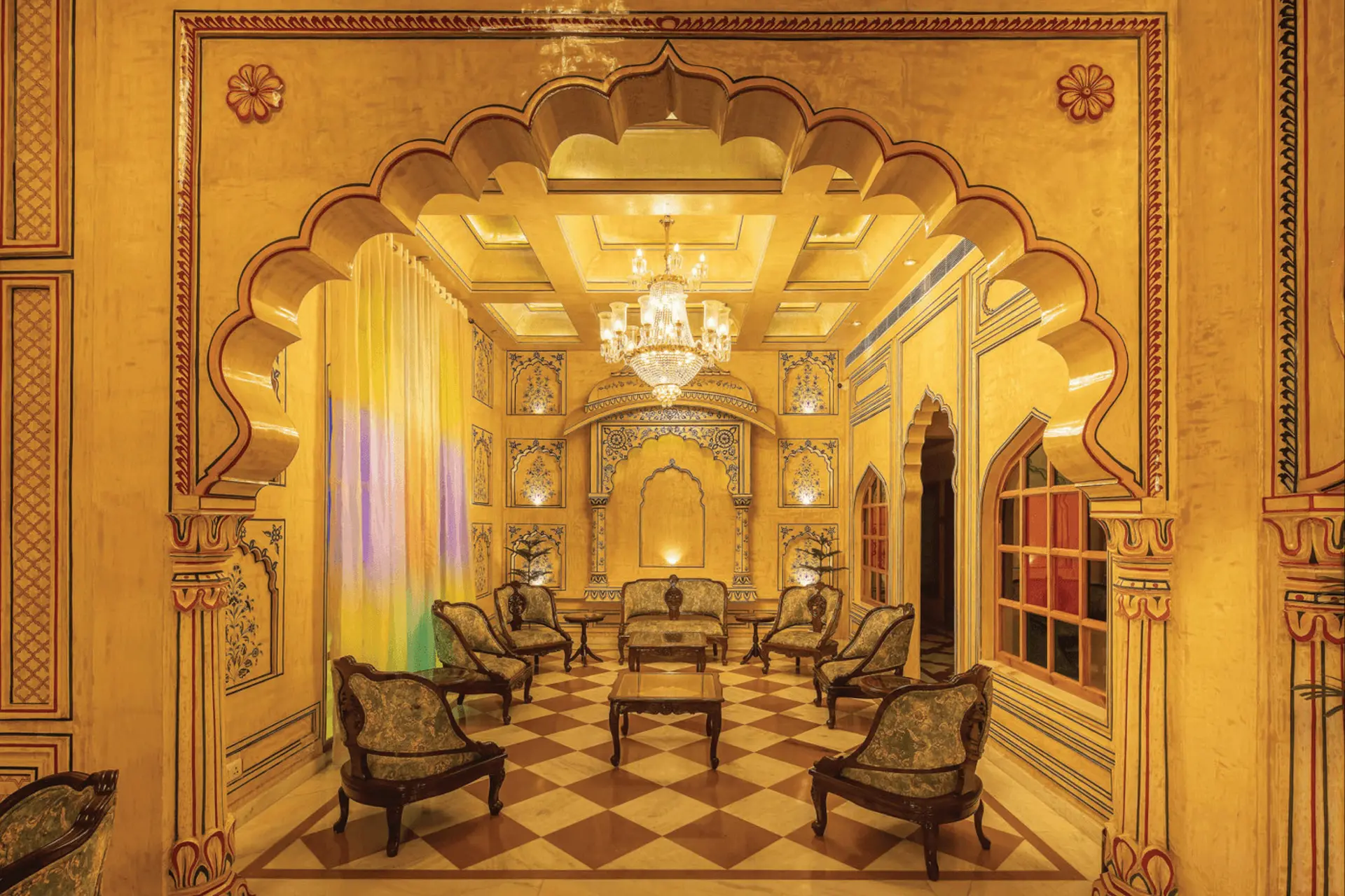 Restaurant of R Chandra's Palace